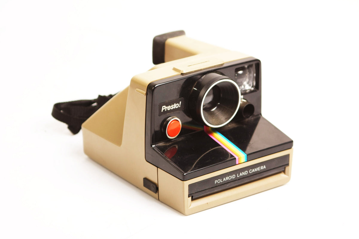 Polaroid Land Camera Presto! With B&W SX-70 Film
