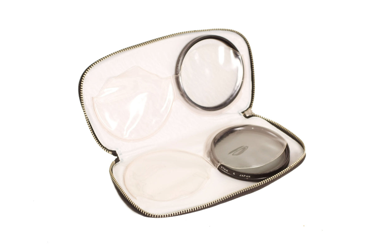 67mm Telesar Polarizing and Cross Lens Filter Set with Fitted Leather Case