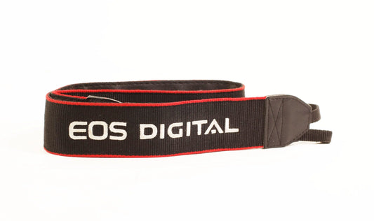 Canon EOS Digital Camera Strap - Red & Black