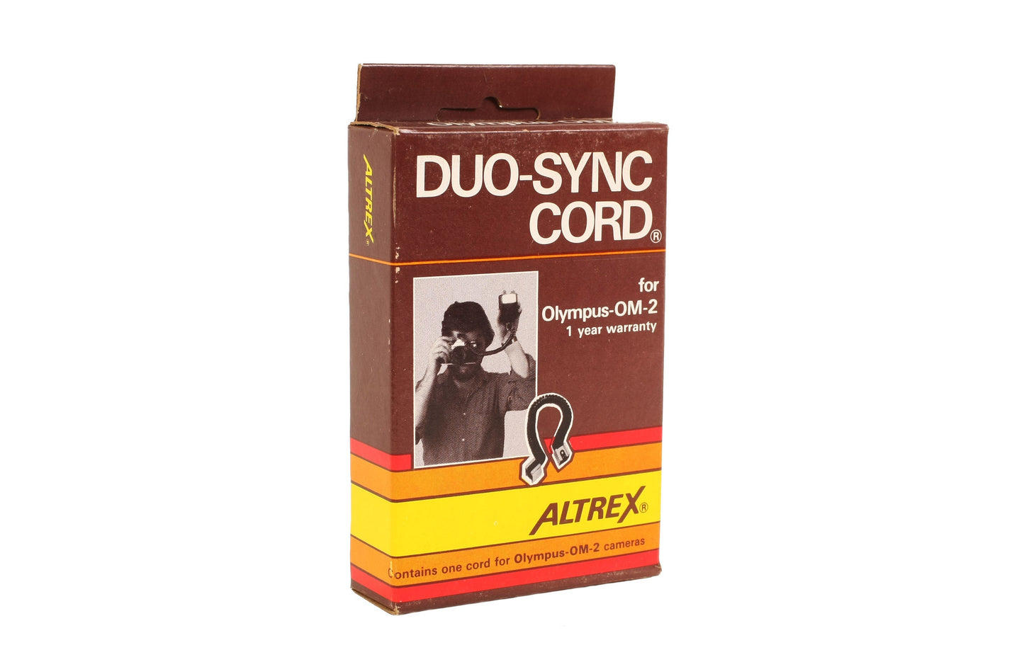 Vintage Duo-Sync Cord for Olympus OM-2 - New Old Stock