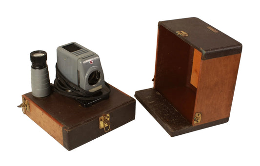 Kodak Kodaslide 35mm Projector Model 2A With Barnett & Jaffe Case