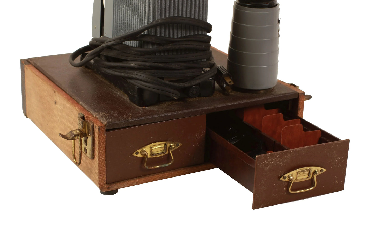 Kodak Kodaslide 35mm Projector Model 2A With Barnett & Jaffe Case