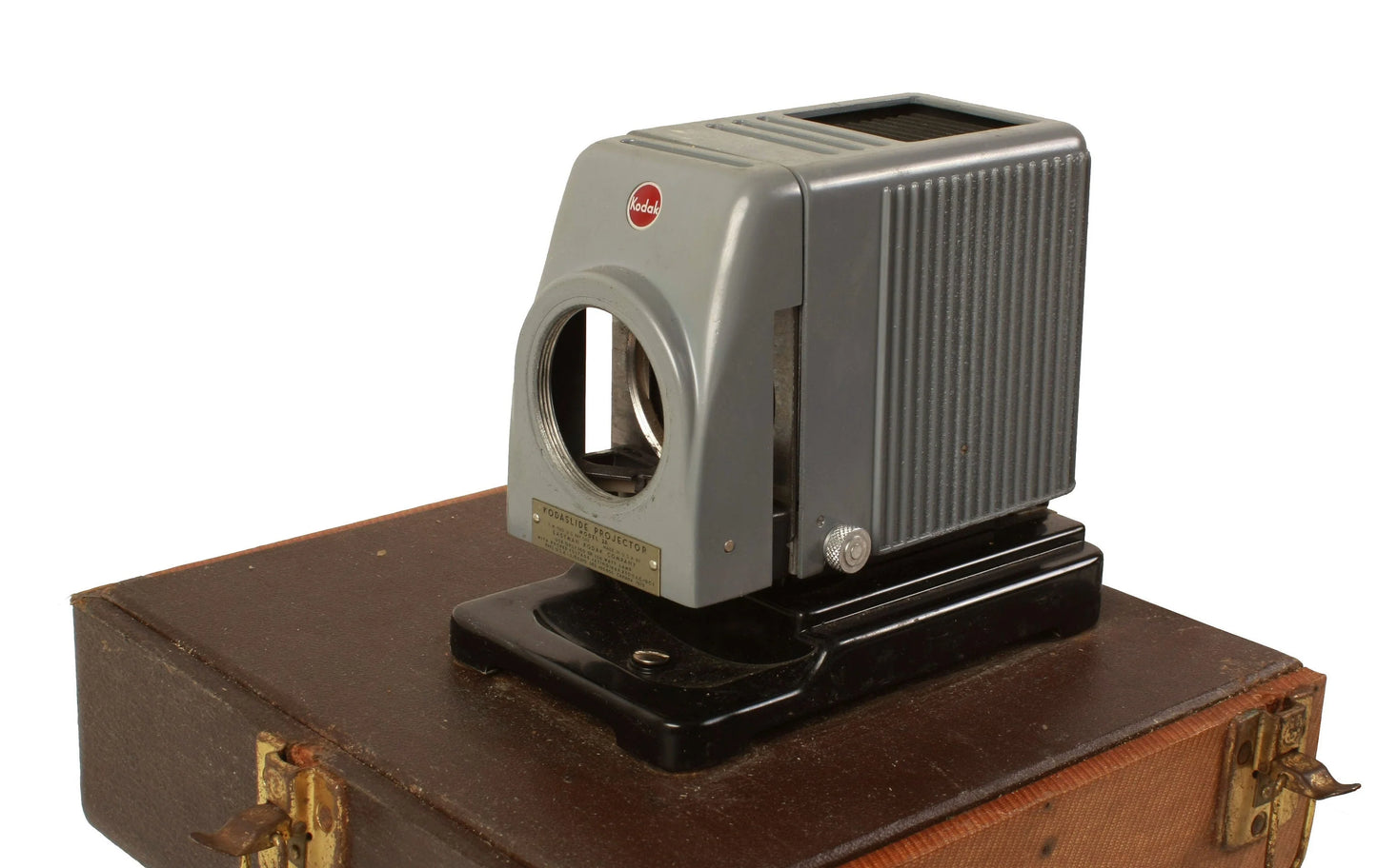 Kodak Kodaslide 35mm Projector Model 2A With Barnett & Jaffe Case