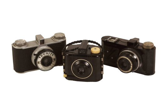 Vintage Point & Shoot Camera Collection - Sold As Is