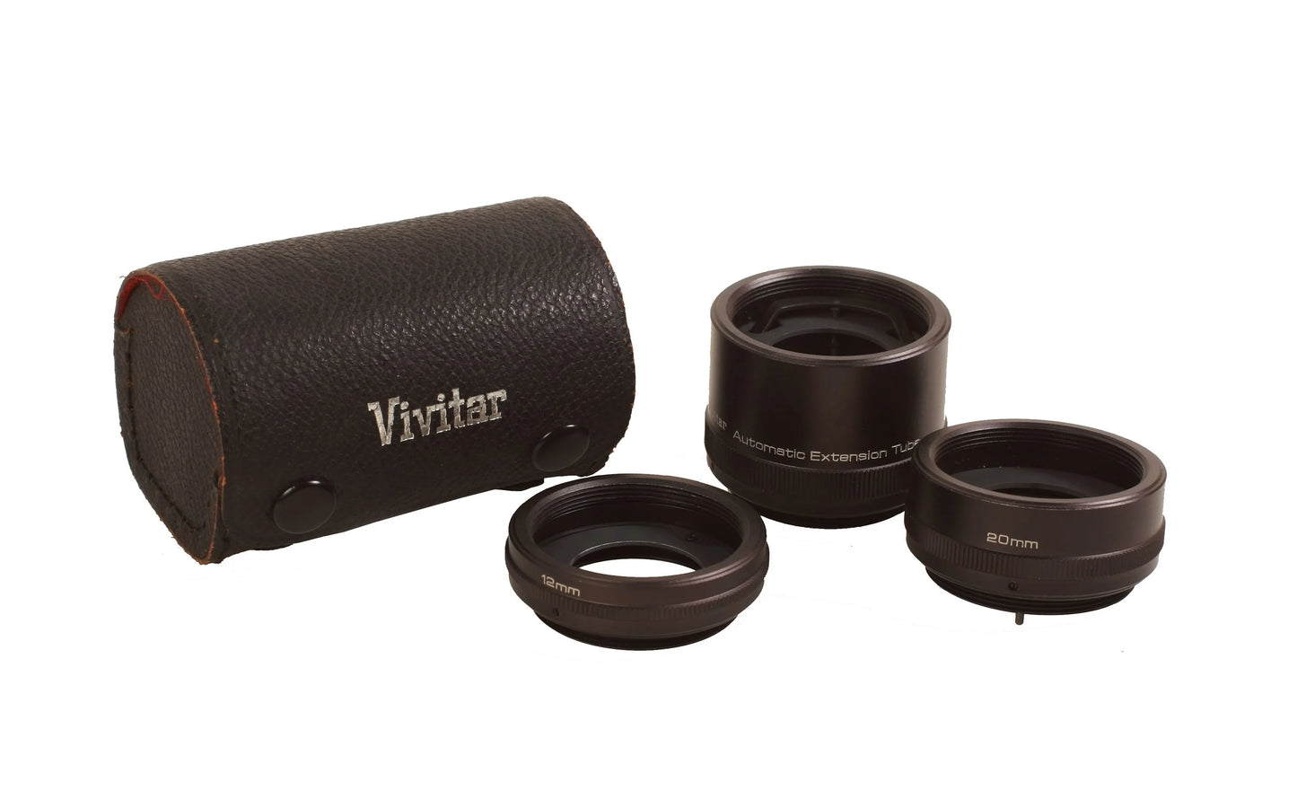 Vivitar Camera Lens Extension Tube 12mm 20mm 36mm Set Sony M42 Mount