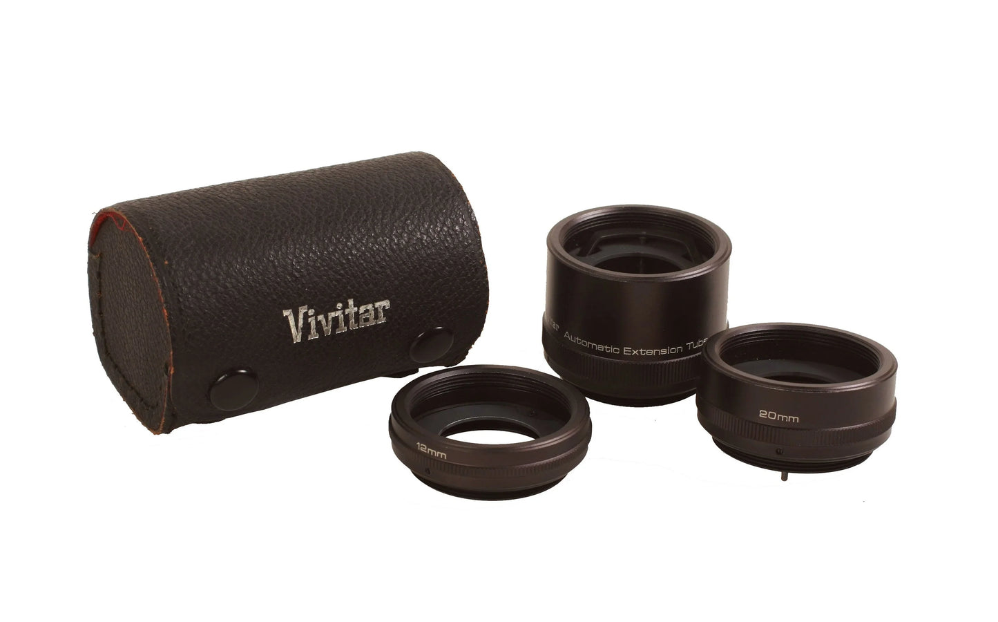 Vivitar Camera Lens Extension Tube 12mm 20mm 36mm Set Sony M42 Mount