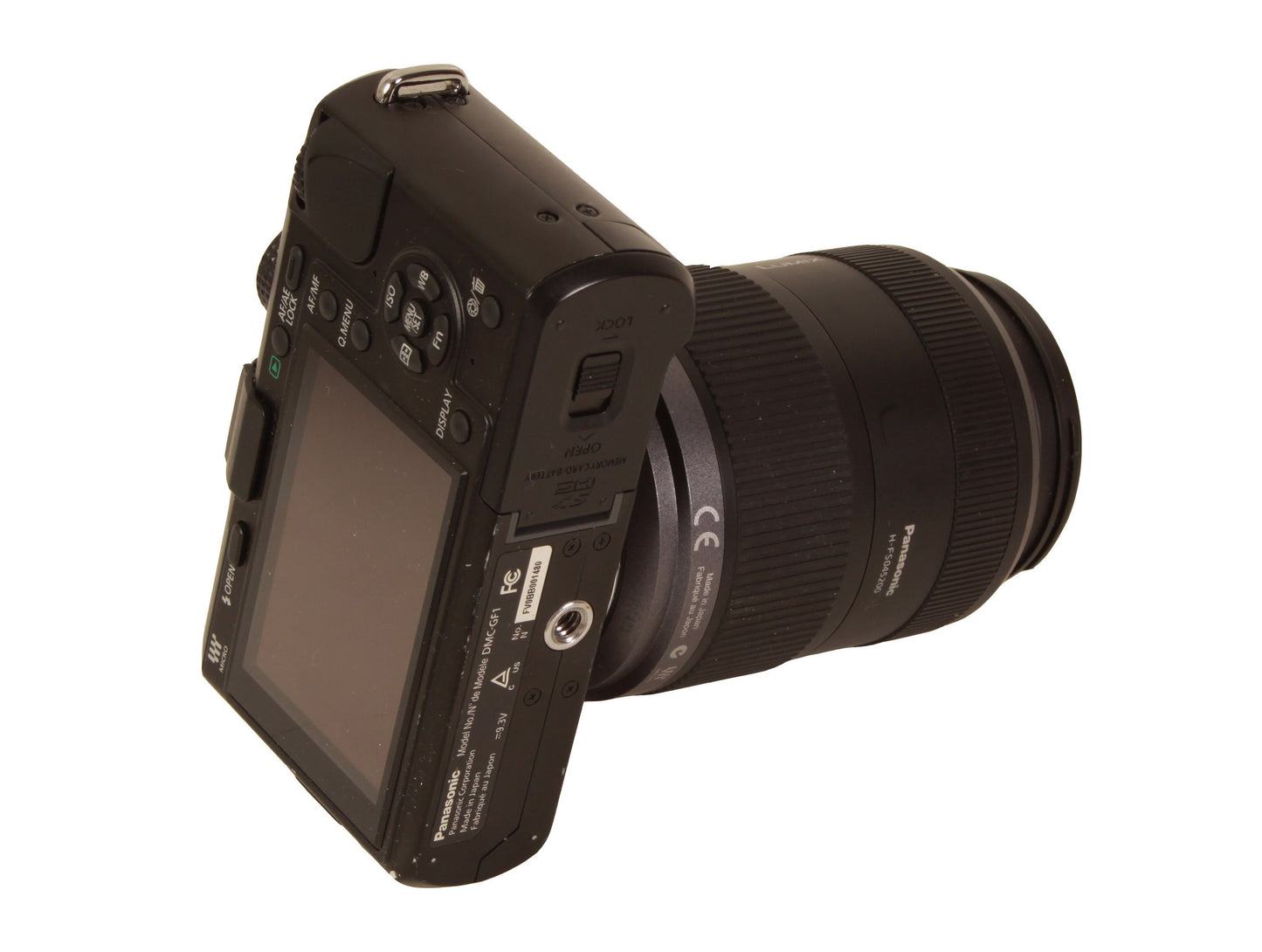 Panasonic Lumix DMC-GF1 12.1MP Mirrorless Digital Camera With Lumix 45-200mm F/4