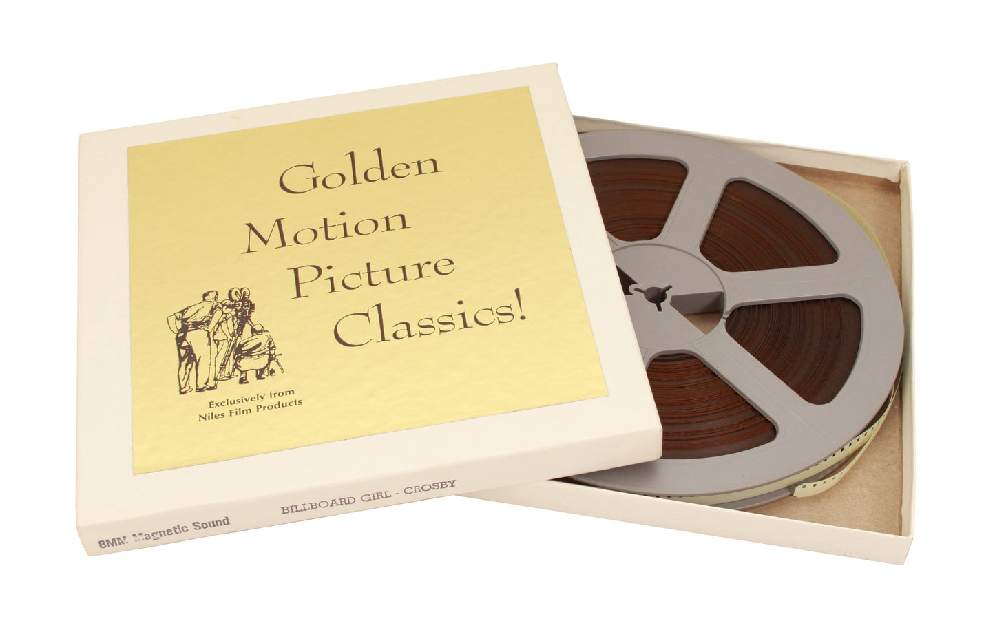 Golden Motion Picture Classics! 8mm Movie - Bilboard Girl - Crosby