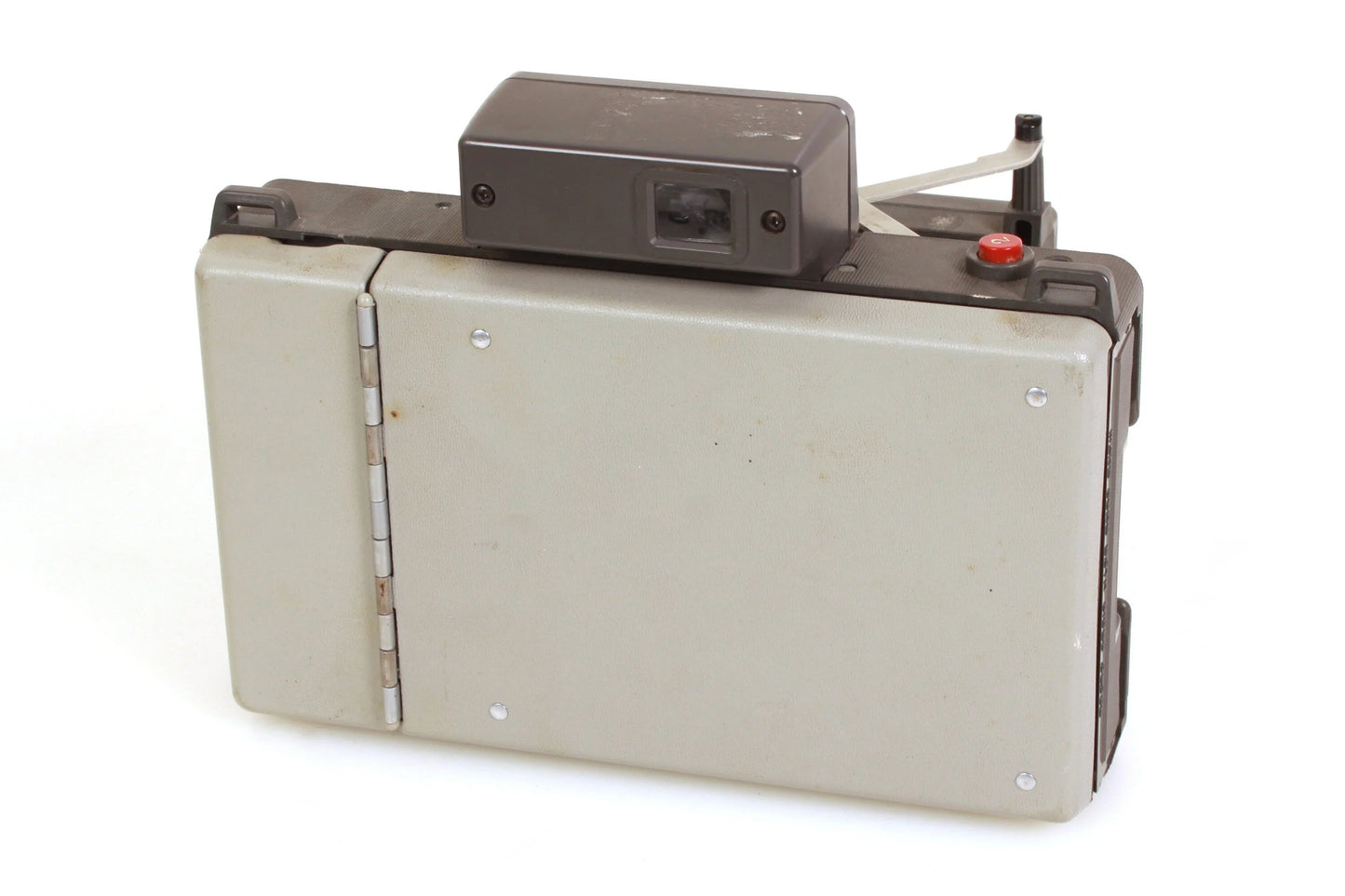 Vintage Polaroid Automatic 104 Land Camera w/ Close Up Lens & Flash