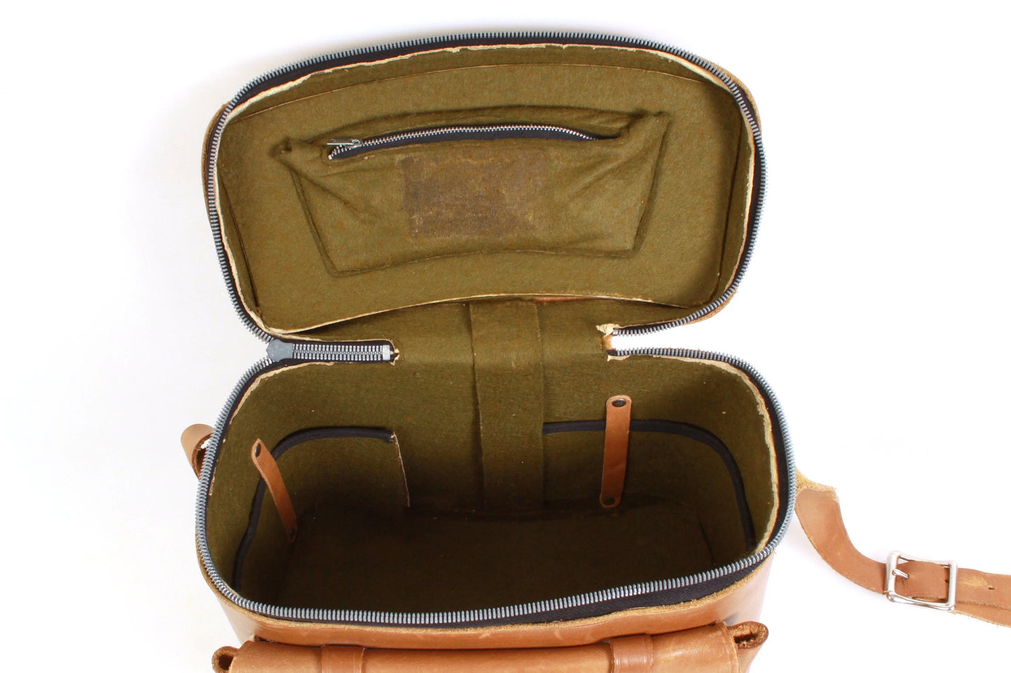Vintage Camera Case Leather 1960s
