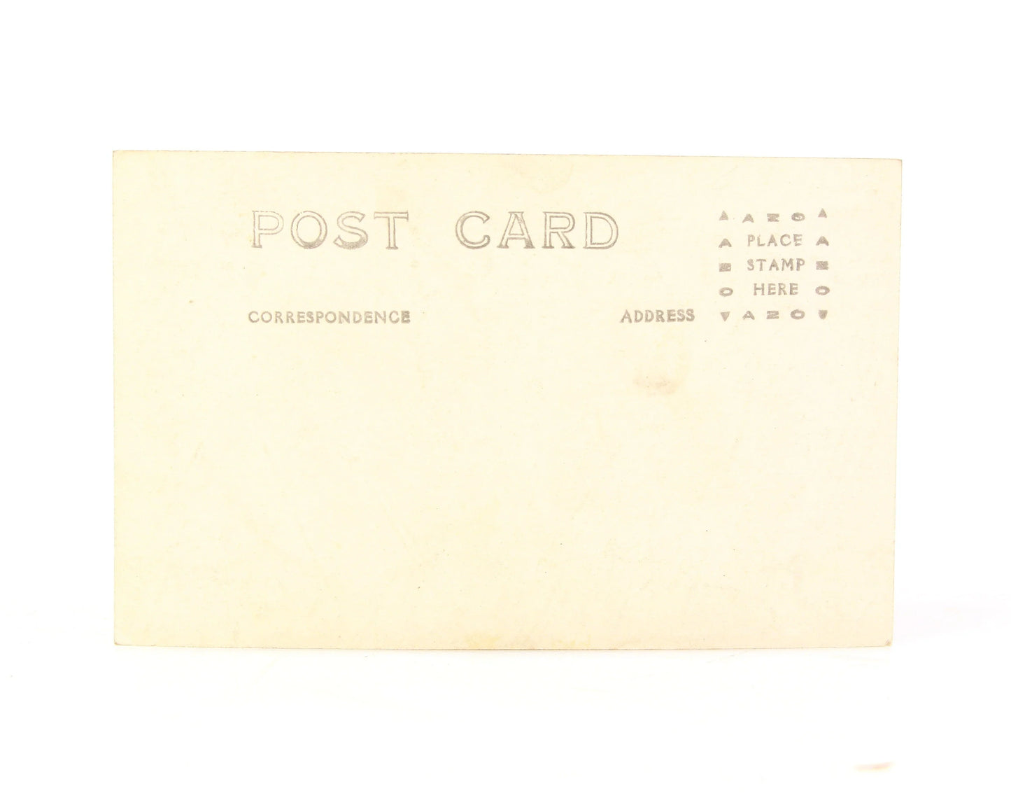 Vintage French Post Card of Elegant Woman Sepia Tone Photo