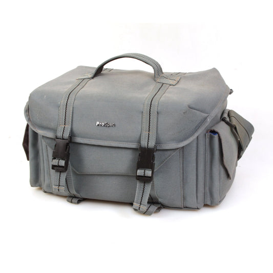 Vintage ProSpec Grey Canvas Camera Outfit Bag Large