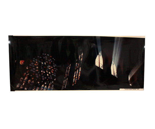 1987 Eastman Kodak Promotional Vinyl Poster Cathedral 20.5x49.5 Inches