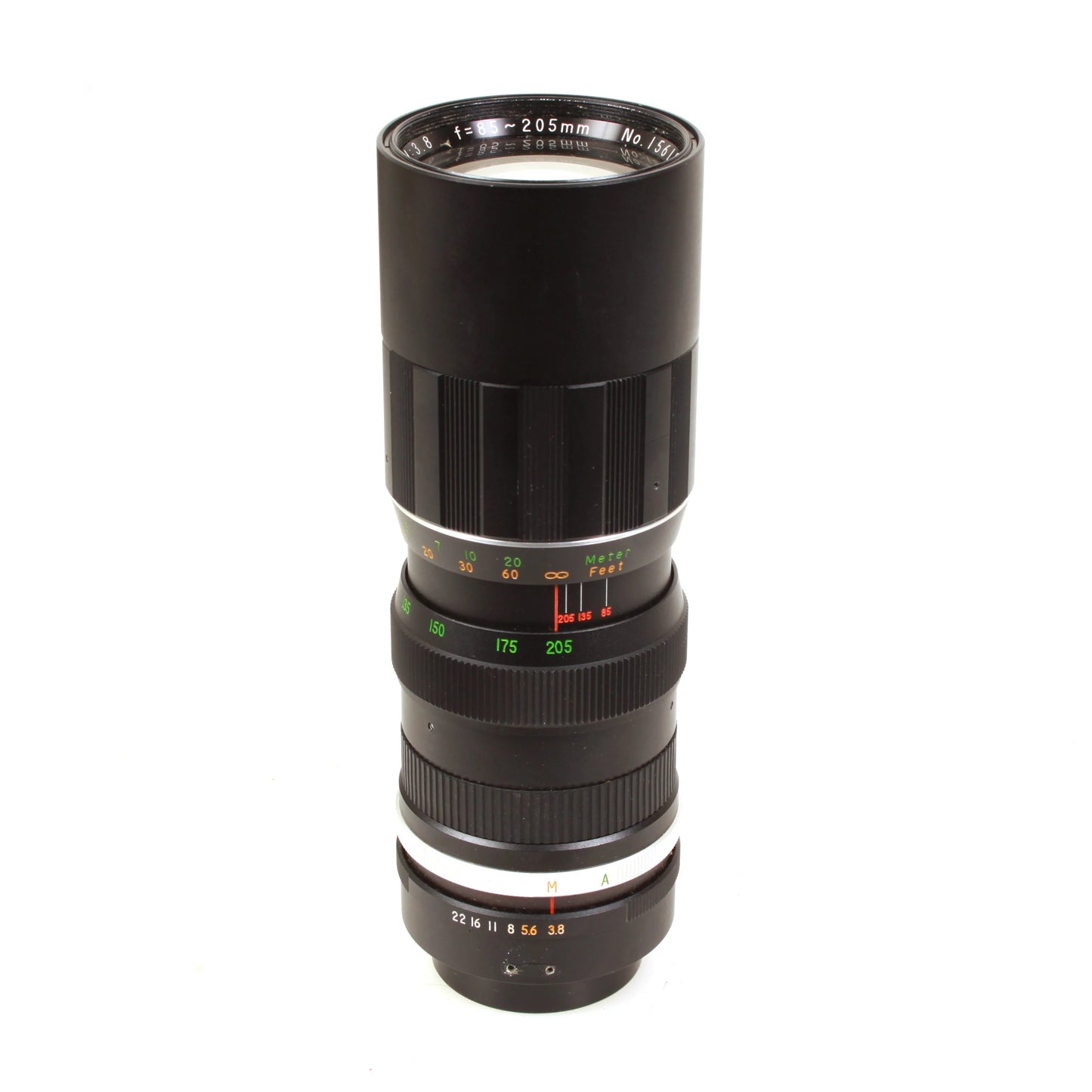 Nikon F 85-205mm F/3.8 Manual Zoom Lens