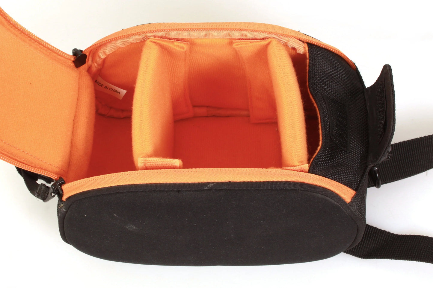 Camera Case - Film or Digital - Black/Orange