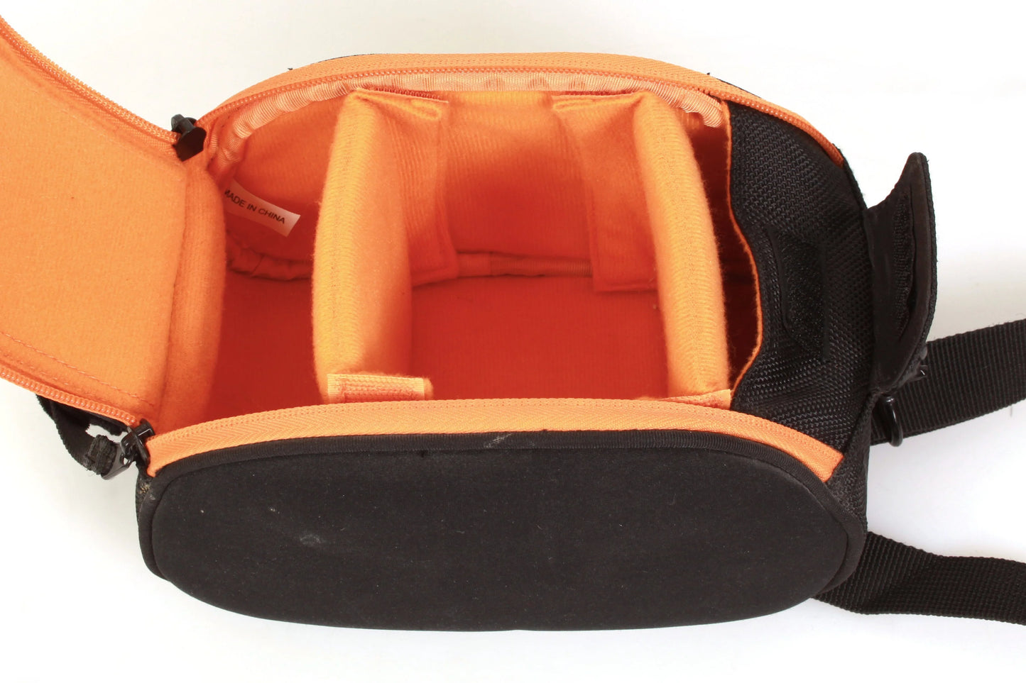 Camera Case - Film or Digital - Black/Orange
