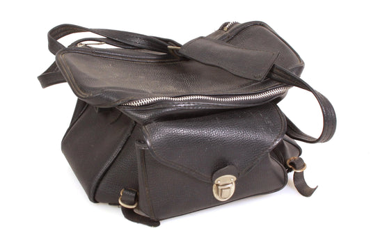 Camera Bag Vintage 1950s Black