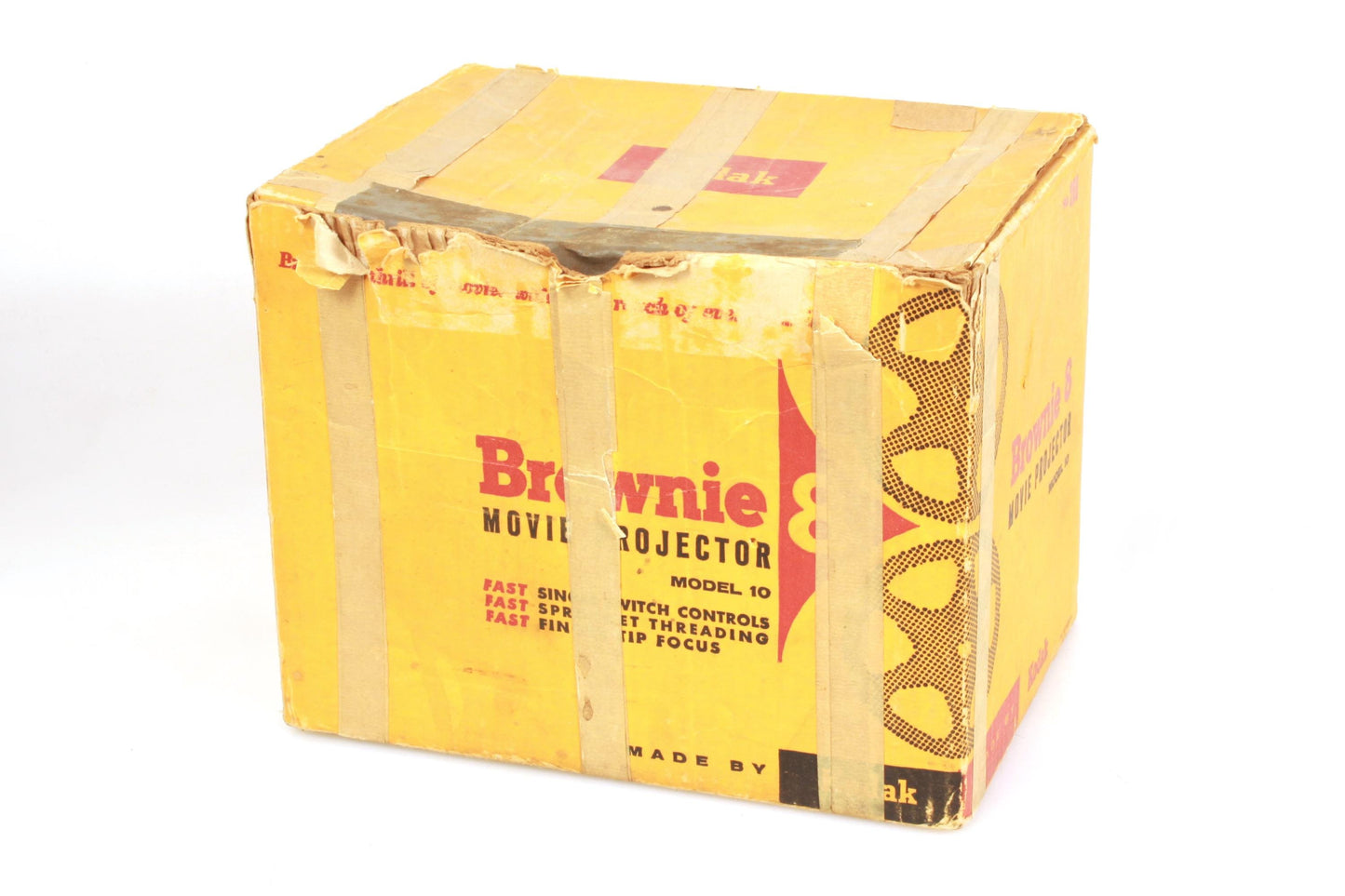 Kodak Brownie 8 Movie Projector w/ Lamp & Reel in Box, AS IS