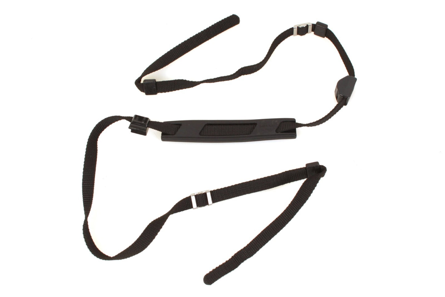 Minolta Black Vintage Camera Strap w/ Battery Holder & Hotshoe Cover
