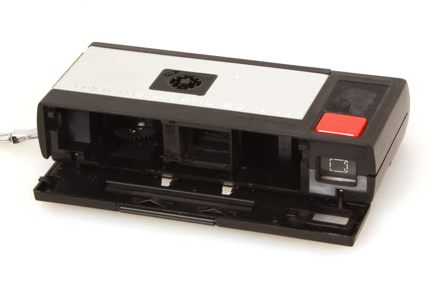 Kodak Pocket Instamatic 20 w/ Wrist Strap, Magicube Extender, Case