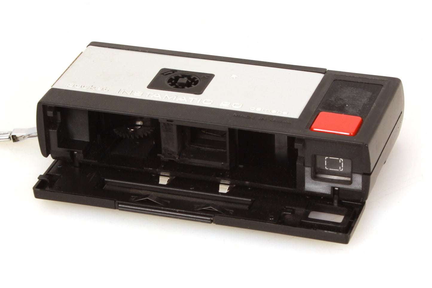 Kodak Pocket Instamatic 20 w/ Wrist Strap, Magicube Extender, Case