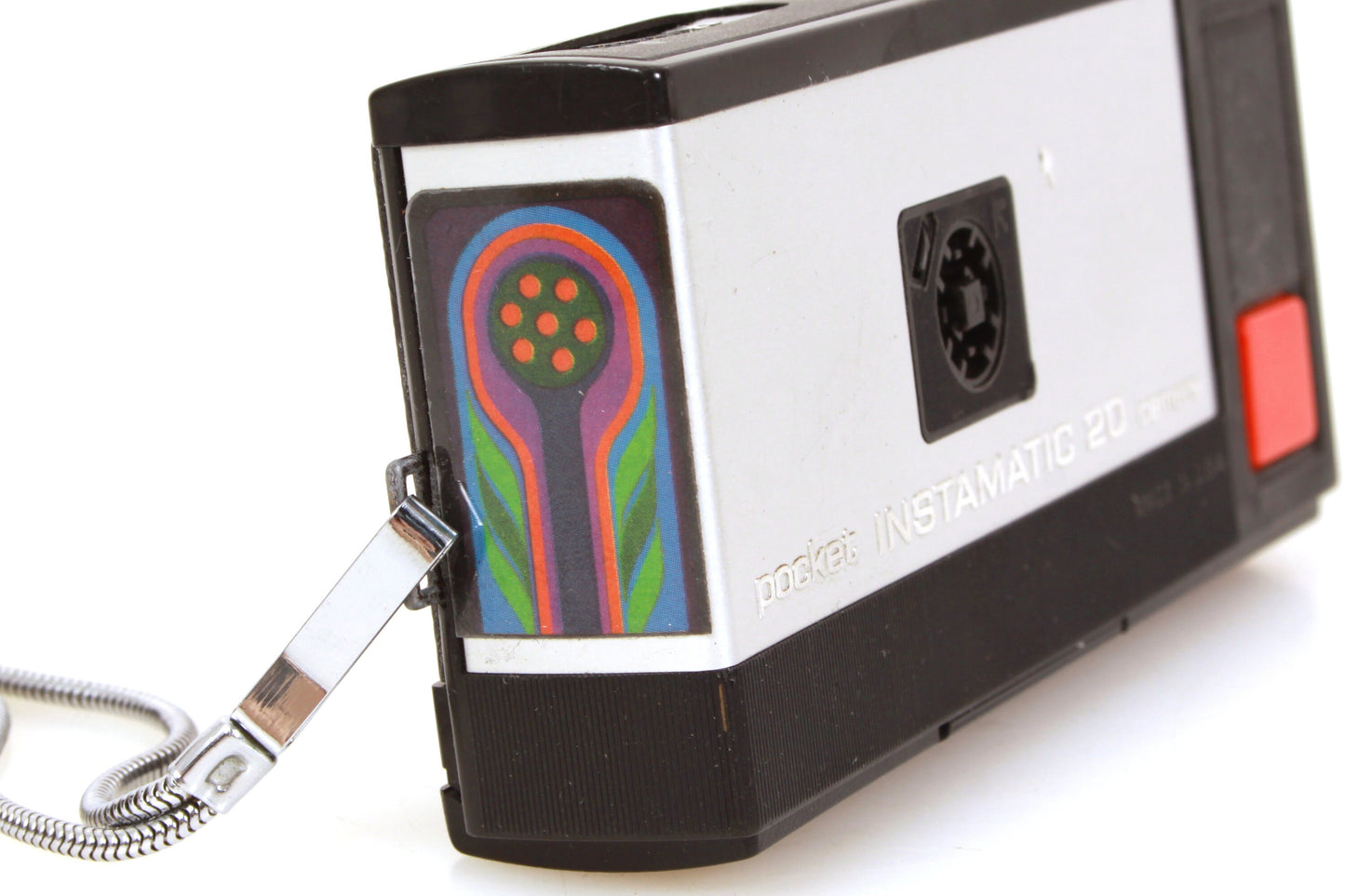 Kodak Pocket Instamatic 20 w/ Wrist Strap, Magicube Extender, Case