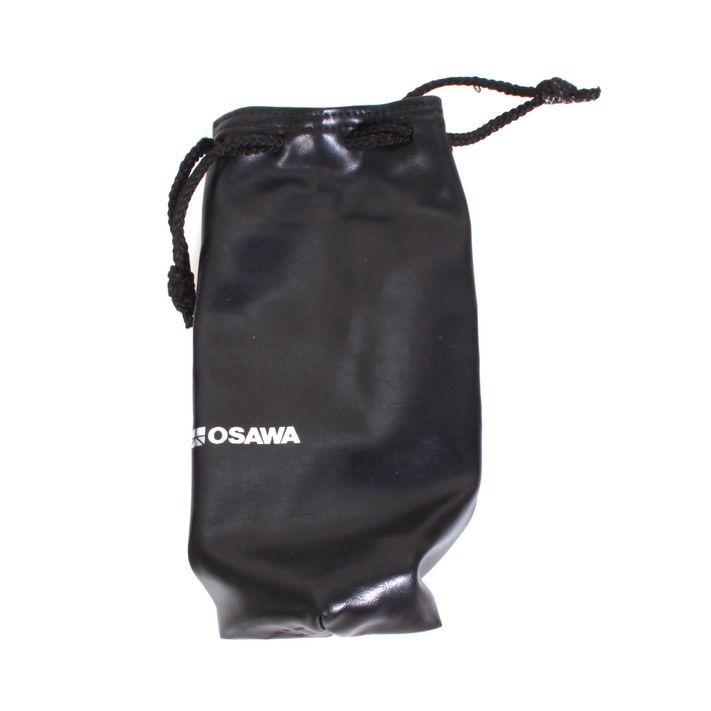 Vintage Black Leather Soft Lens Case Bags Set of 3 Various Sizes