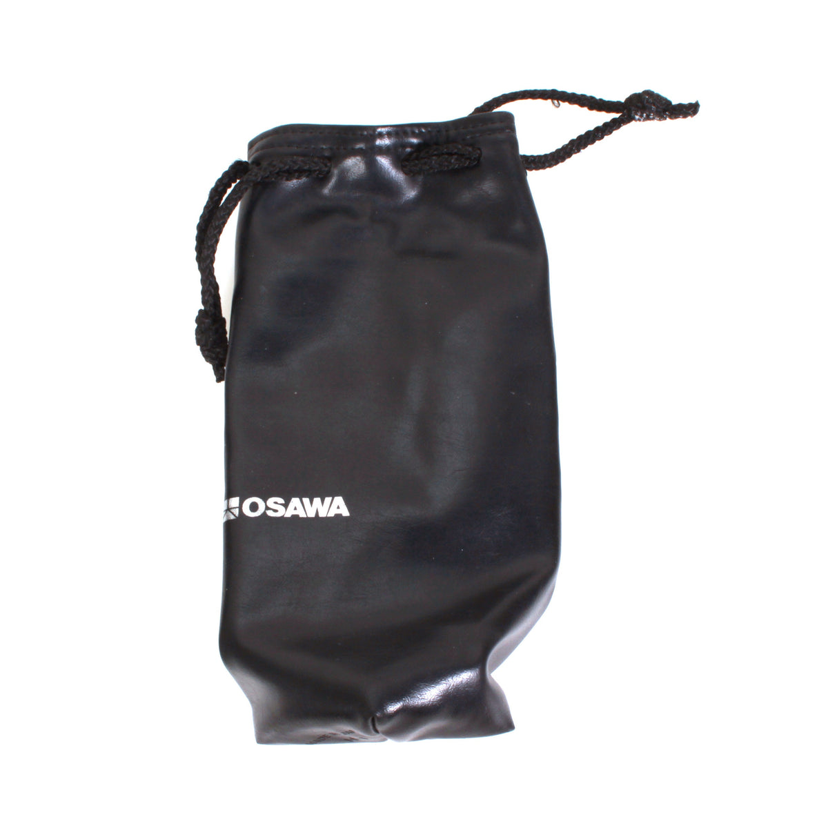 Vintage Black Leather Soft Lens Case Bags Set of 3 Various Sizes