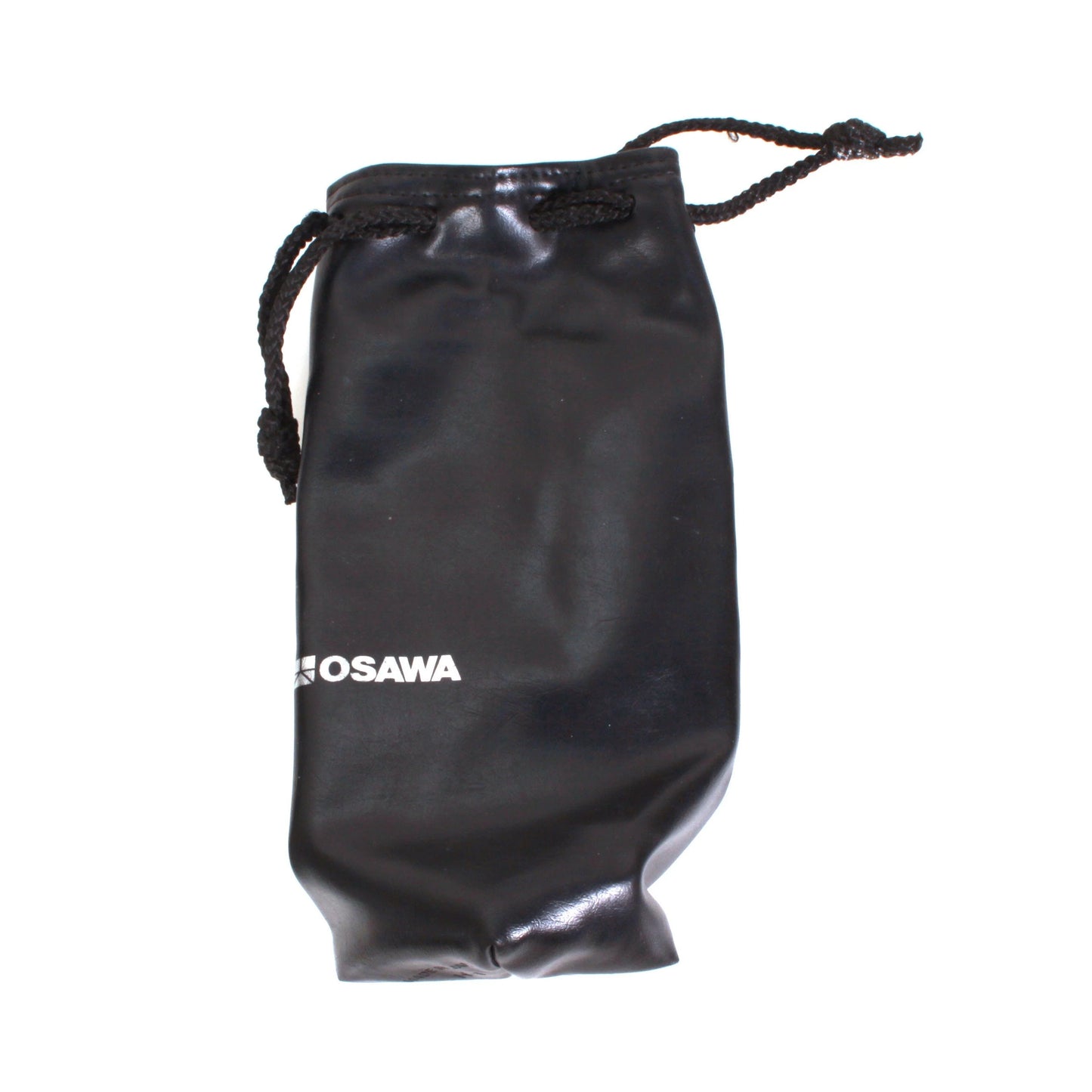 Vintage Black Leather Soft Lens Case Bags Set of 3 Various Sizes