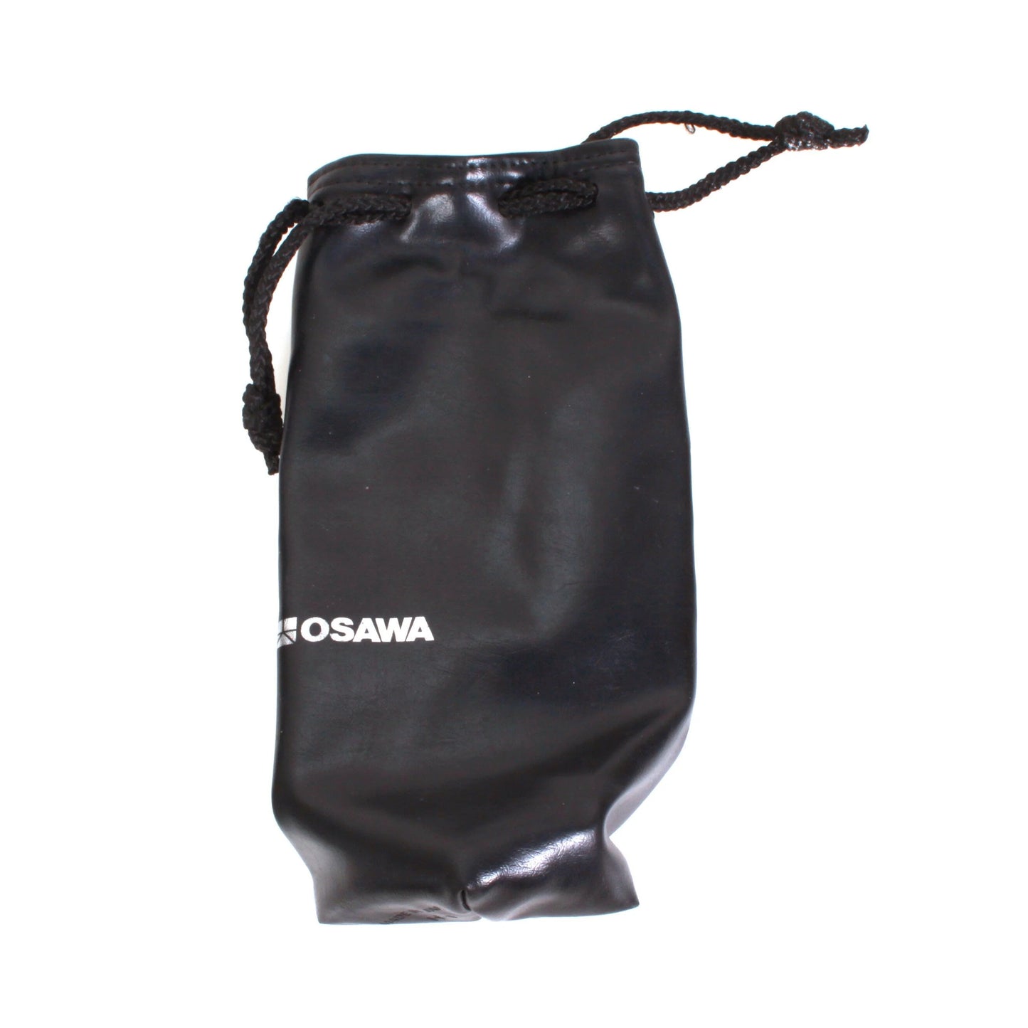 Vintage Black Leather Soft Lens Case Bags Set of 3 Various Sizes