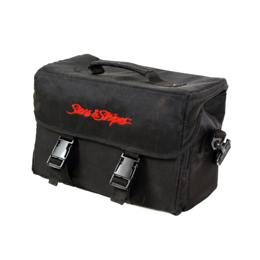 Stars & Stripes Black Camcorder Camera Bag