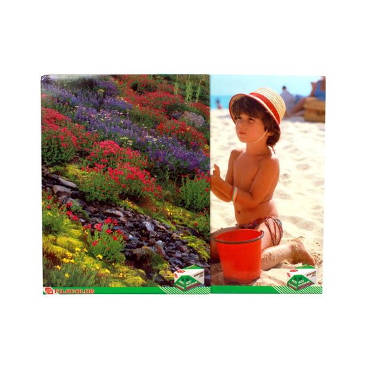 Vintage Fujicolor Super HG 400 Film Promotional Poster Set 18.5x14