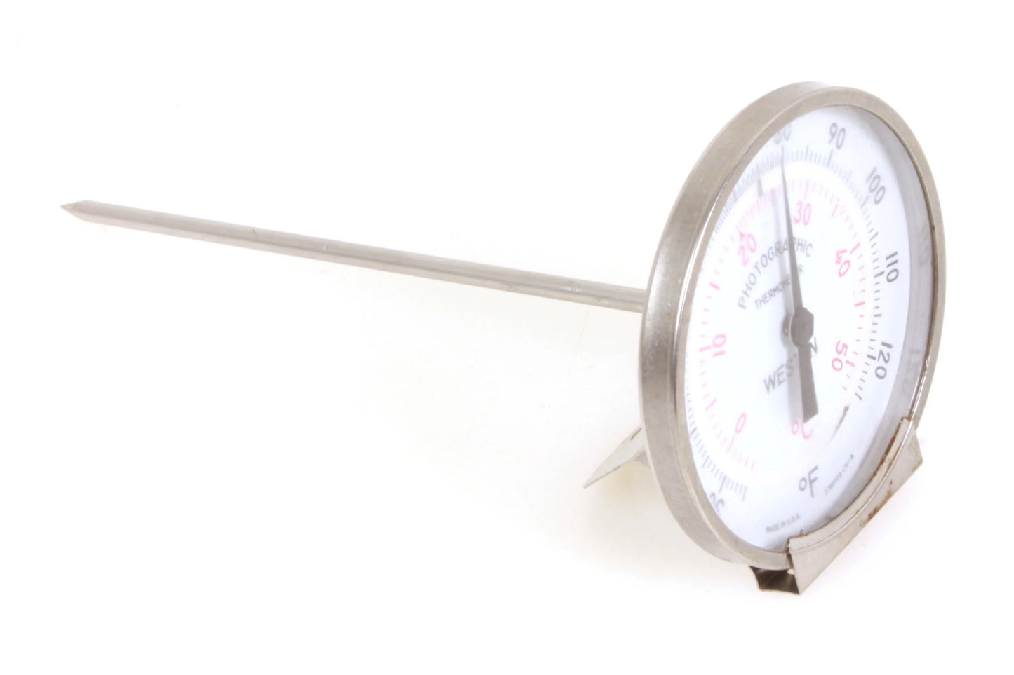 Weston 25 to 125 Degrees F Stainless Steel Dial Thermometer