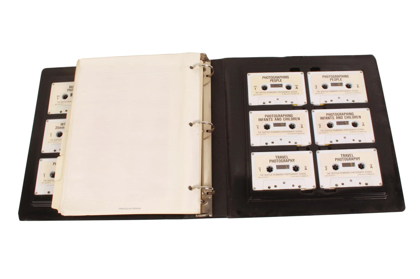 The Seattle Filmworks Photography School How To Info Binder