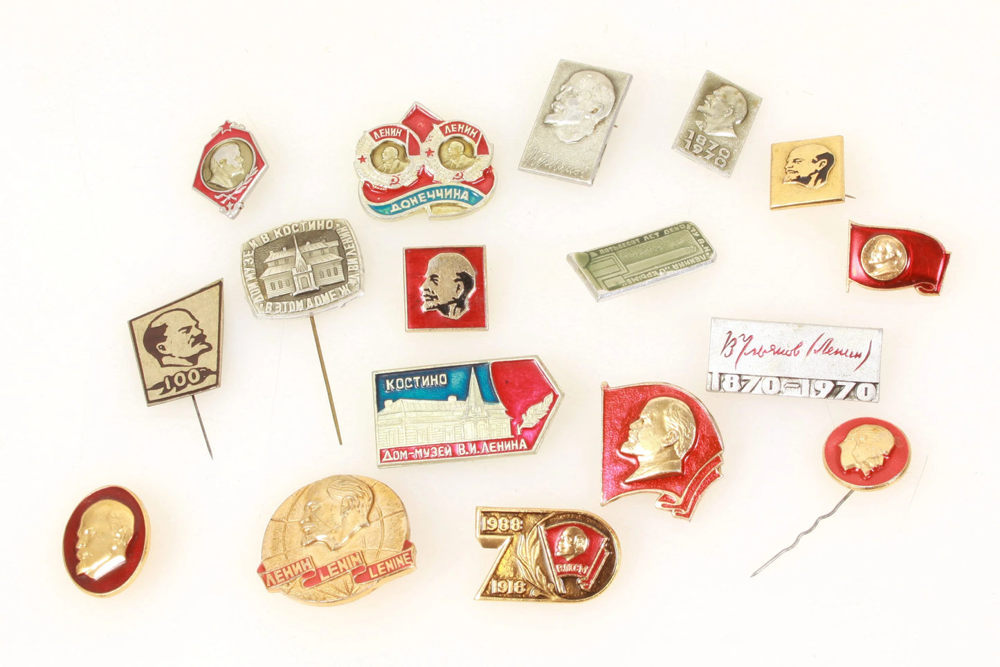 Russian Pin Collection - Lot of 17