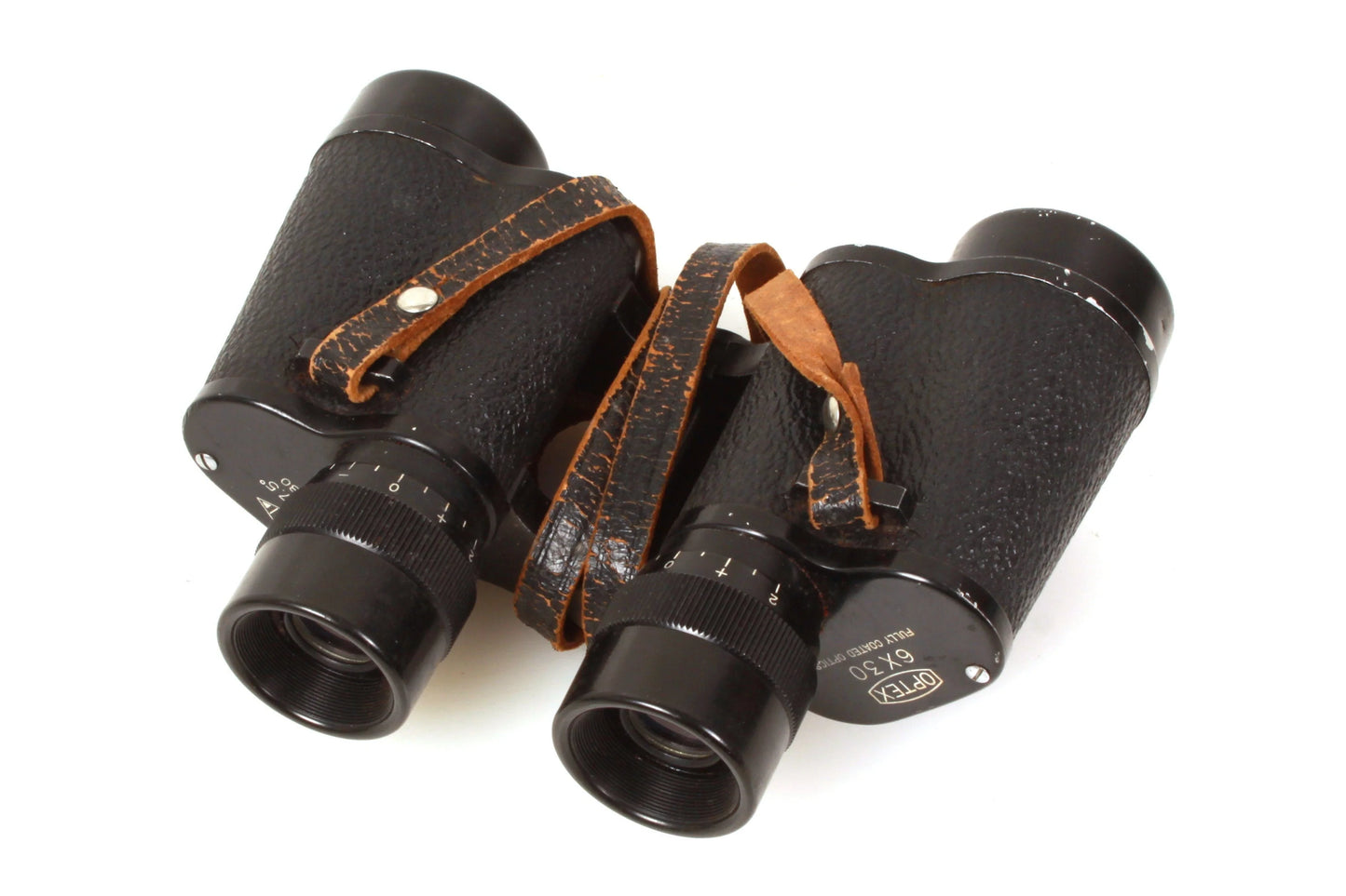 Optex 6x30 SPI Field 75 Binoculars No. 67880 Japan w/ Case