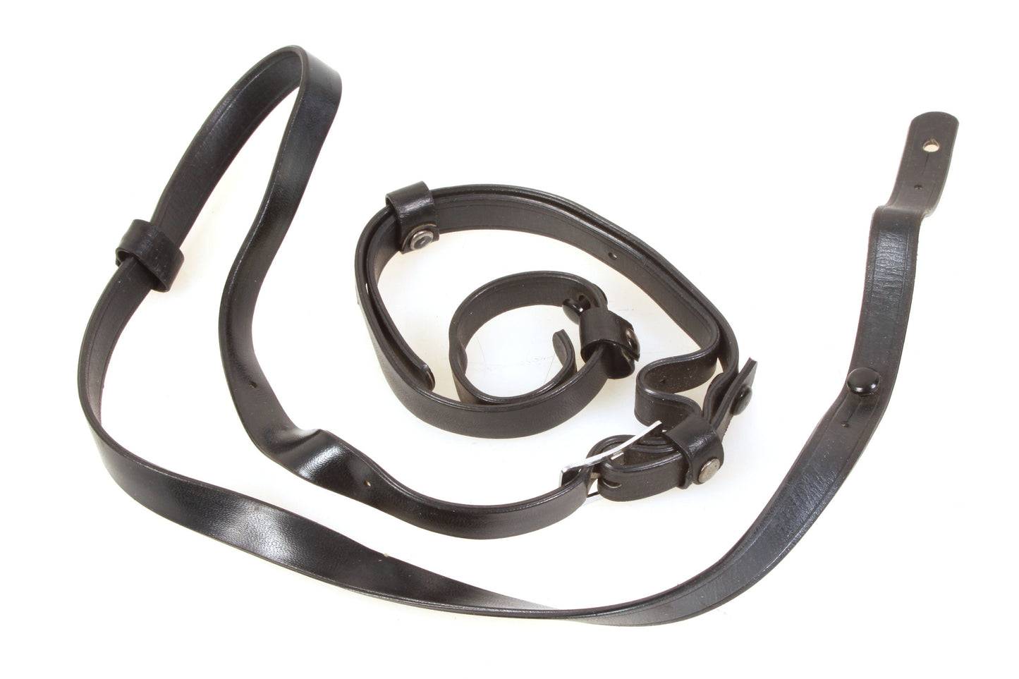 Camera Strap 1970s Vintage Thin Black