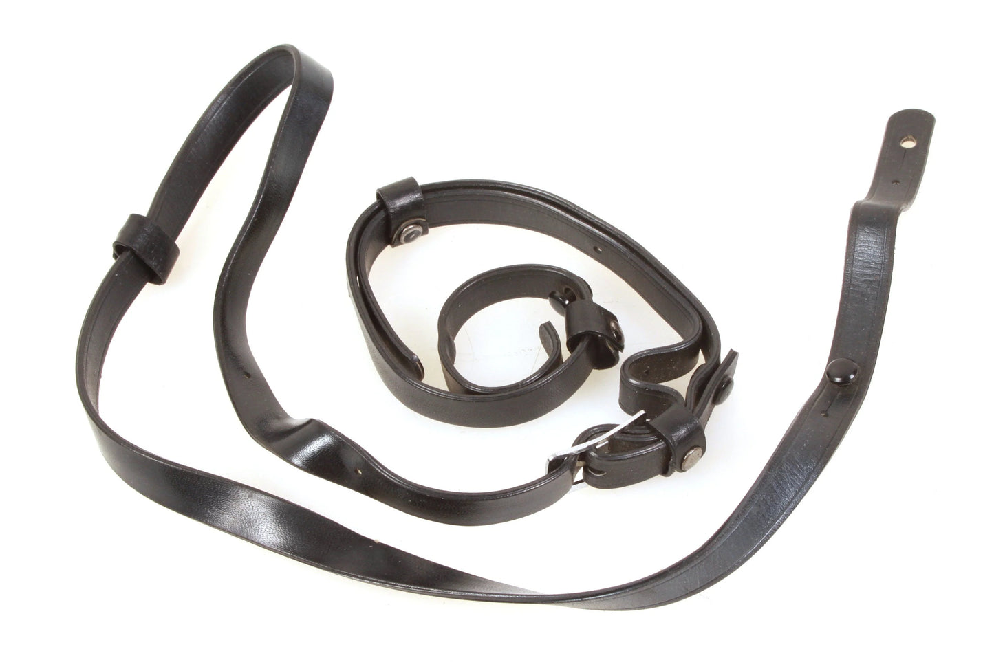 Camera Strap 1970s Vintage Thin Black