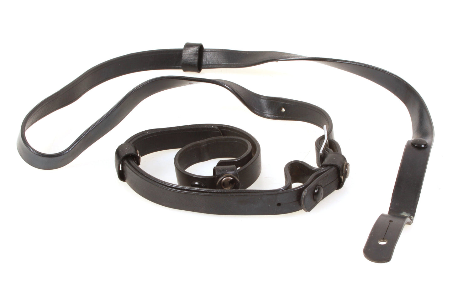 Camera Strap 1970s Vintage Thin Black
