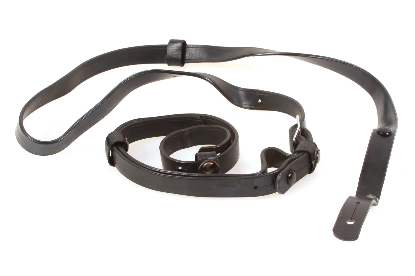 Camera Strap 1970s Vintage Thin Black