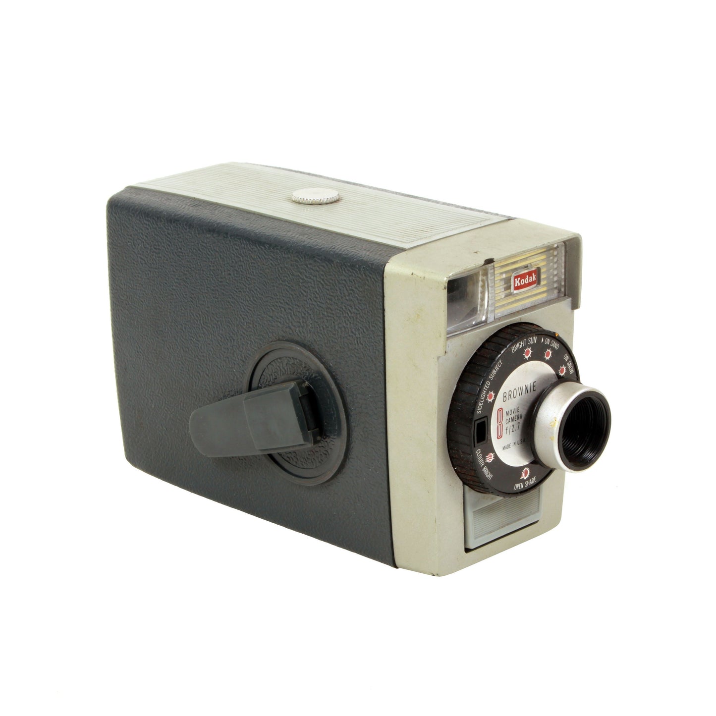 Vintage Kodak Brownie 8mm Manual Movie Camera F/2.7