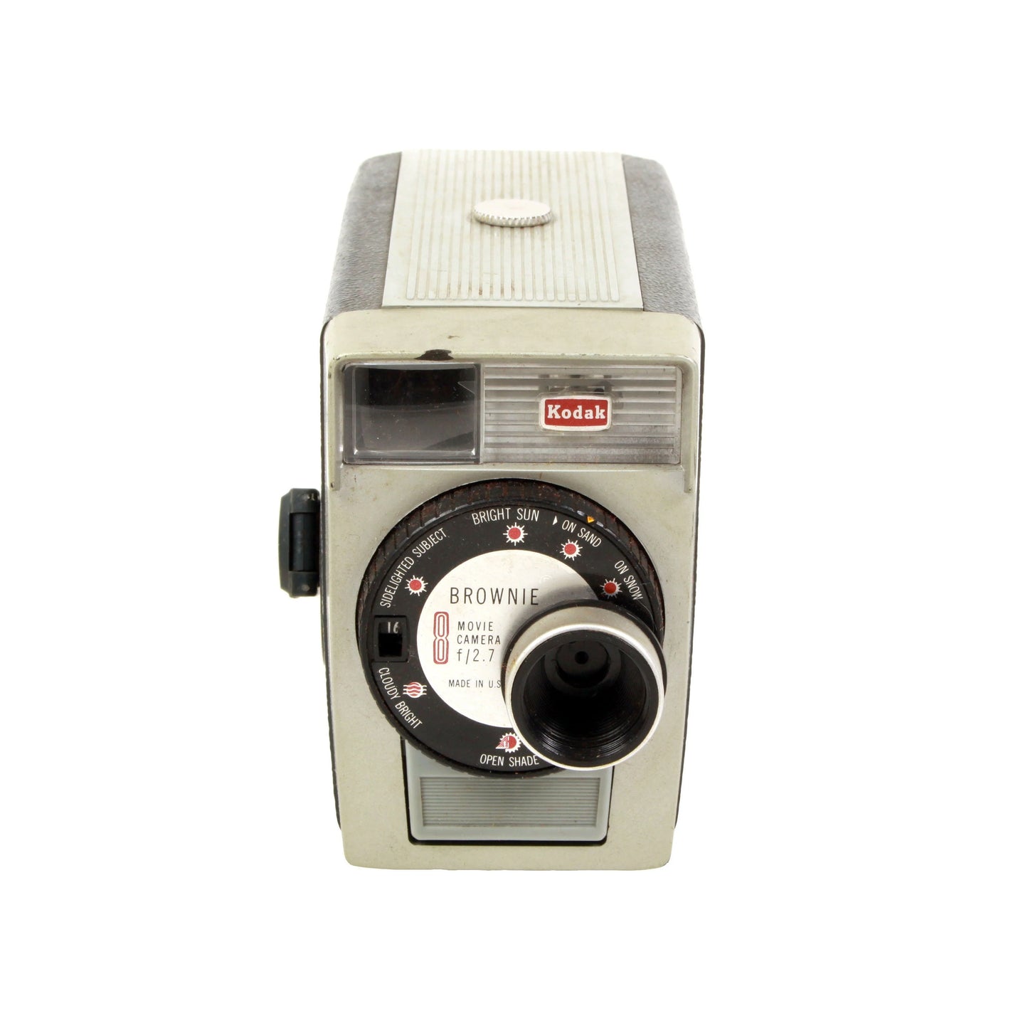Vintage Kodak Brownie 8mm Manual Movie Camera F/2.7