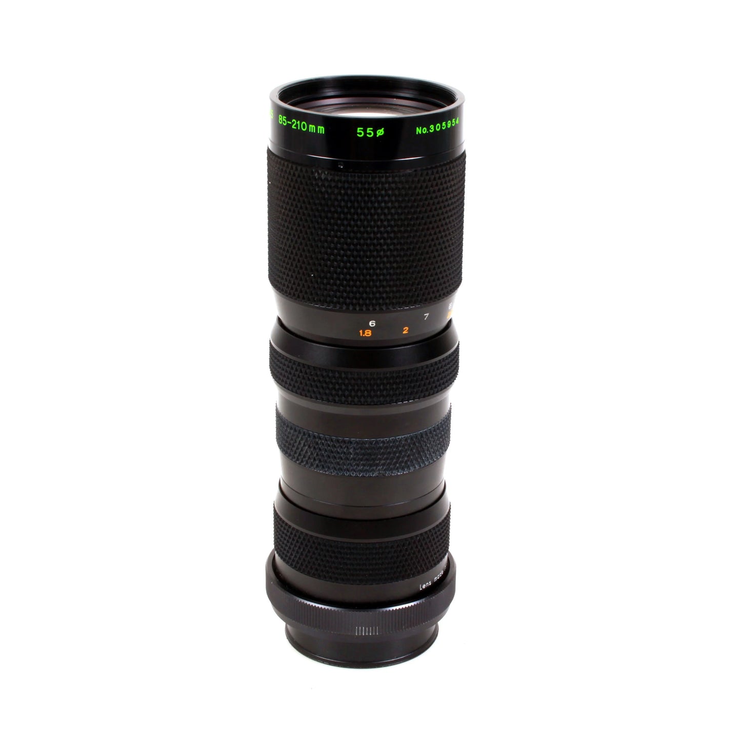 Quantaray Auto Zoom 85-210mm F/4.5 FD Mount Camera Lens
