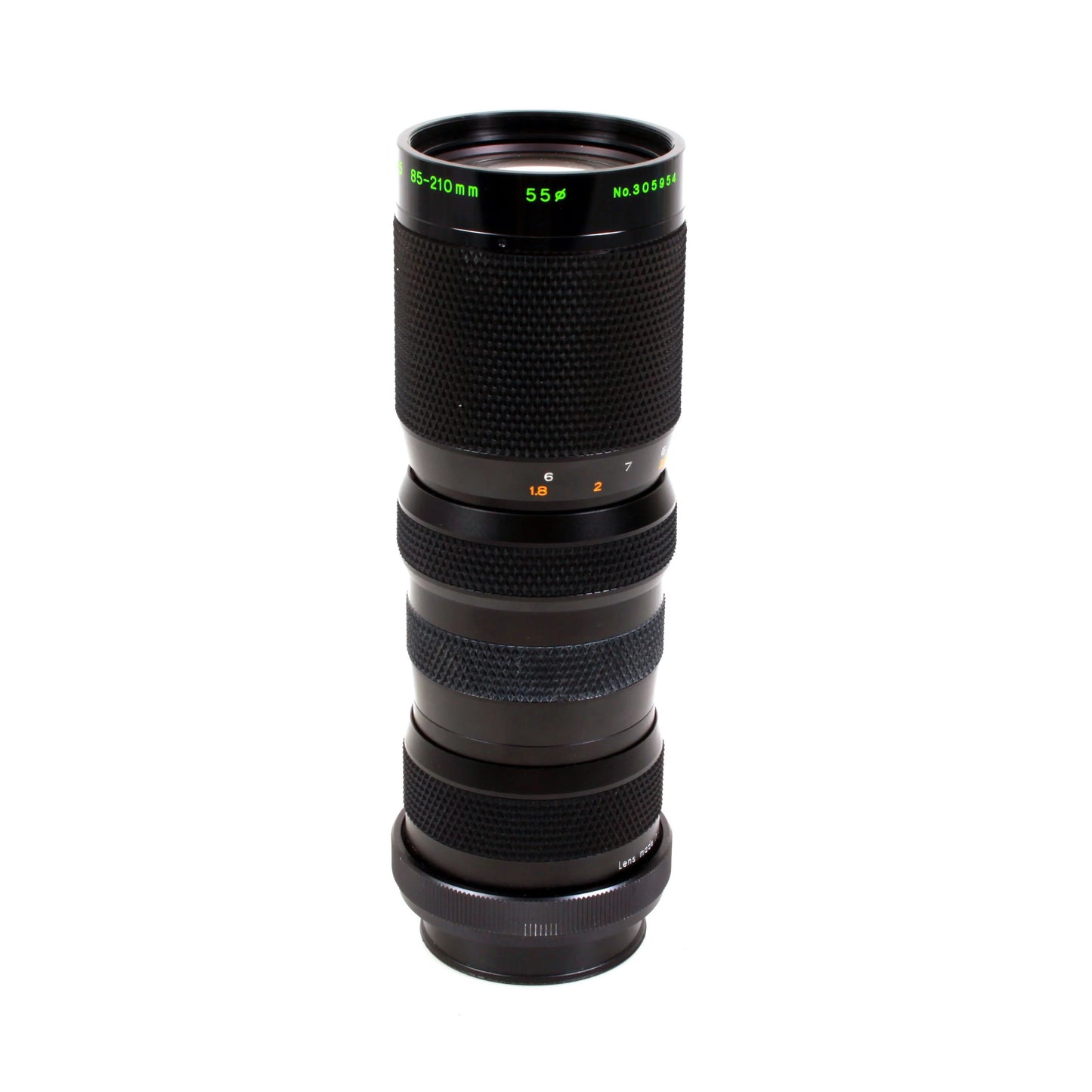 Quantaray Auto Zoom 85-210mm F/4.5 FD Mount Camera Lens