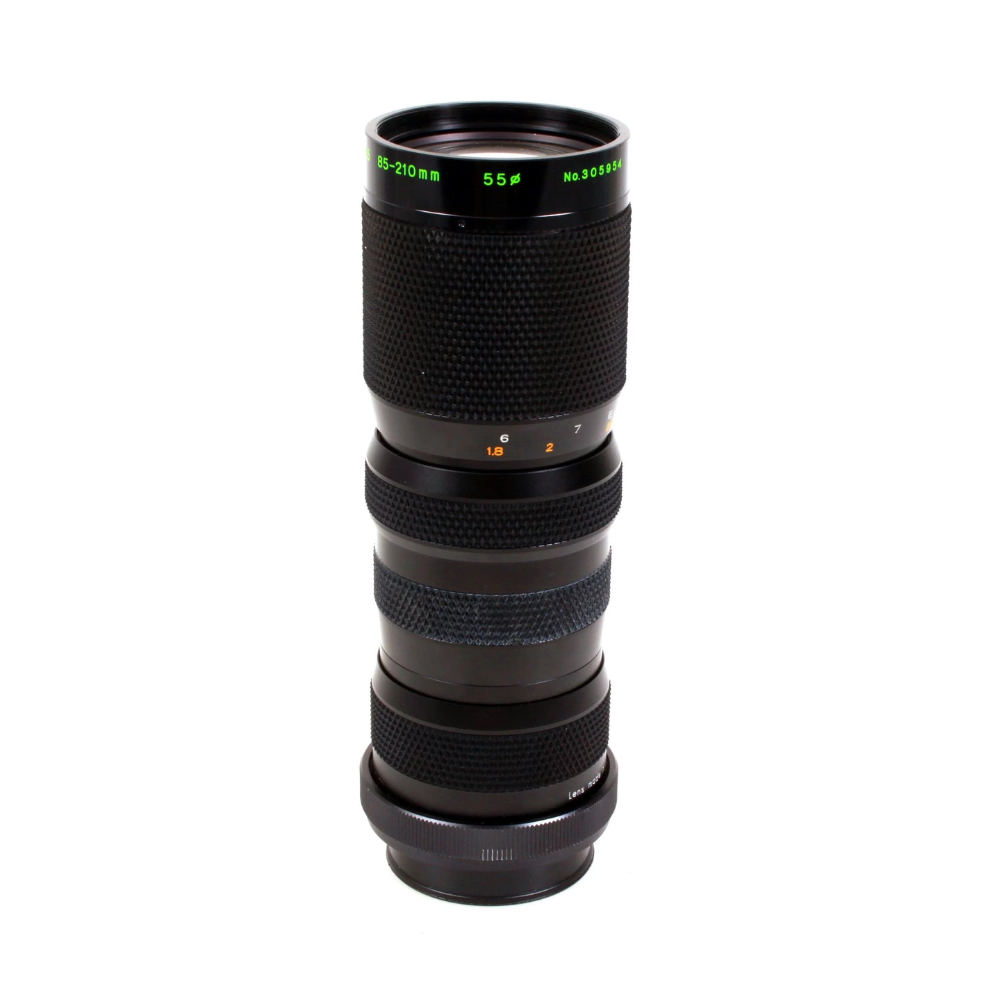 Quantaray Auto Zoom 85-210mm F/4.5 FD Mount Camera Lens