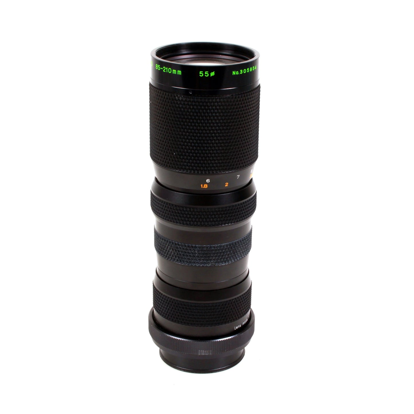 Quantaray Auto Zoom 85-210mm F/4.5 FD Mount Camera Lens