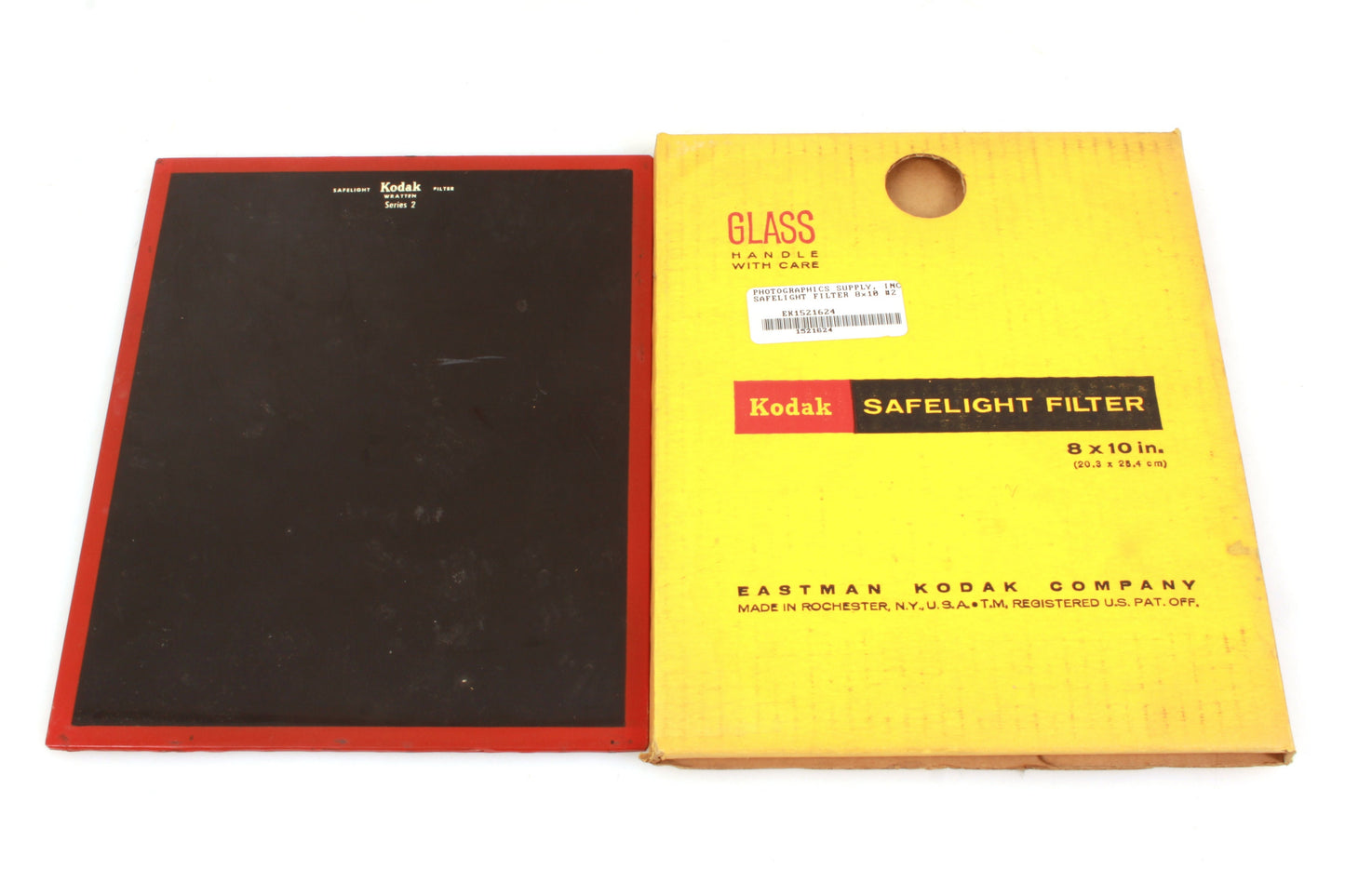 Kodak Wratten Series 2 Filter 8 x 10 Dark Red Safelight
