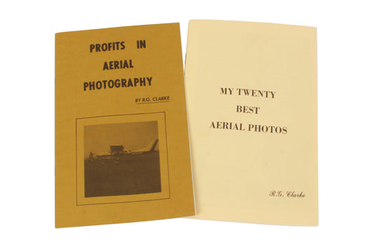 Vintage Aerial Photography Books by R.G. Clarke