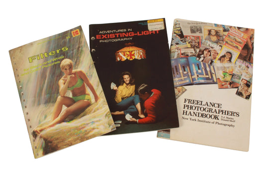 Photographic Filters, Existing Light & Handbook - Set of 3