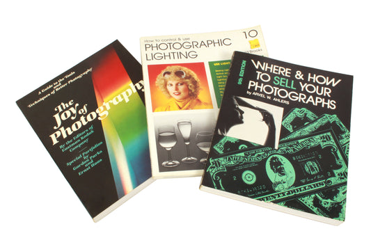 Set of 3 Books Joy of Photography, Photographic Lighting, Sell Your Photographs